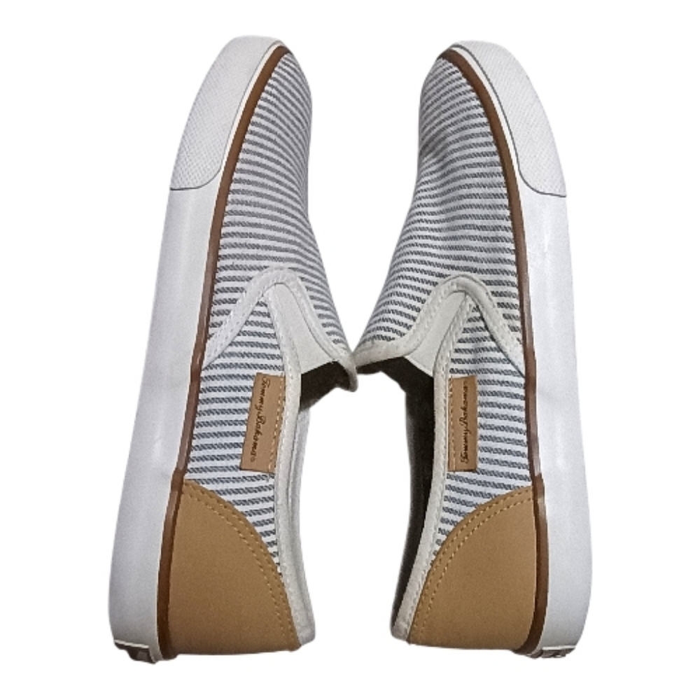 Canvas Shoes Slip-On Nautical Summer Casual Sneakers Tommy Bahama Sz 10
